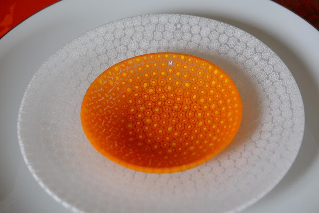 ミルフィオリ ムラーノガラス ヴェネチアングラス/小皿/江波冨士子/田子美紀