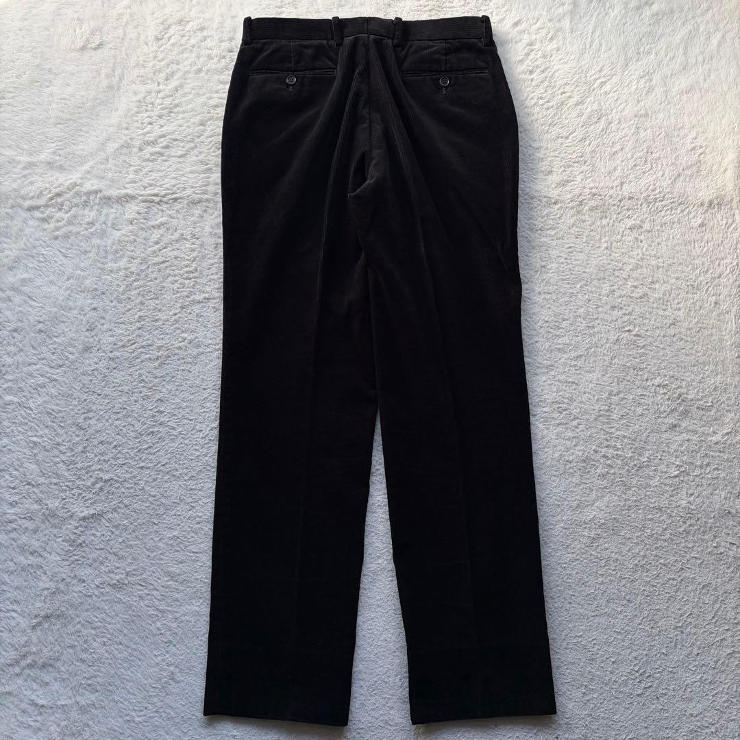 極美品✨ポールスミス スーツ コーデュロイ 裏地マルチストライプ ブラック XL