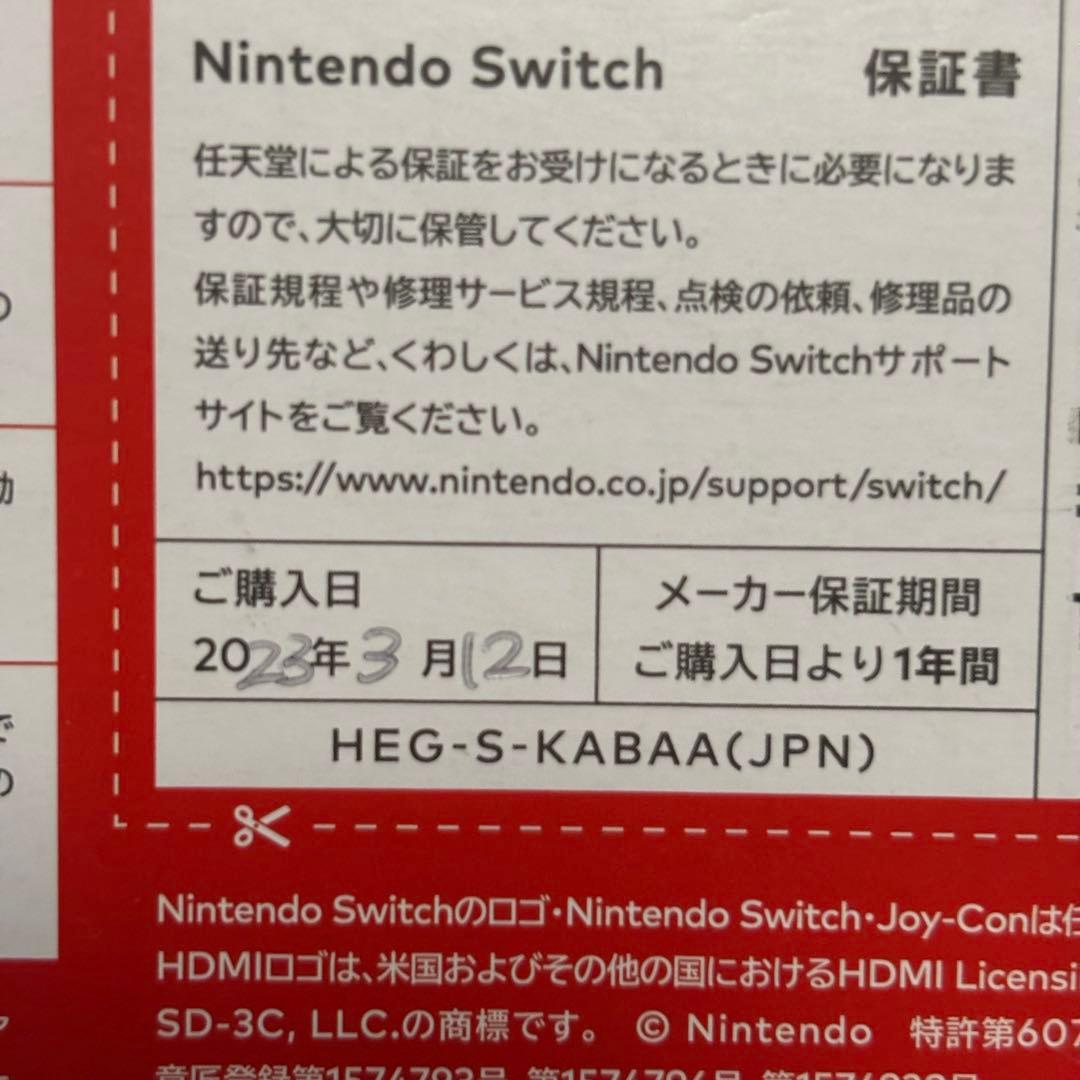 NintendoSwitch 有機ELモデル 収納ケース画面保護フィルム付き