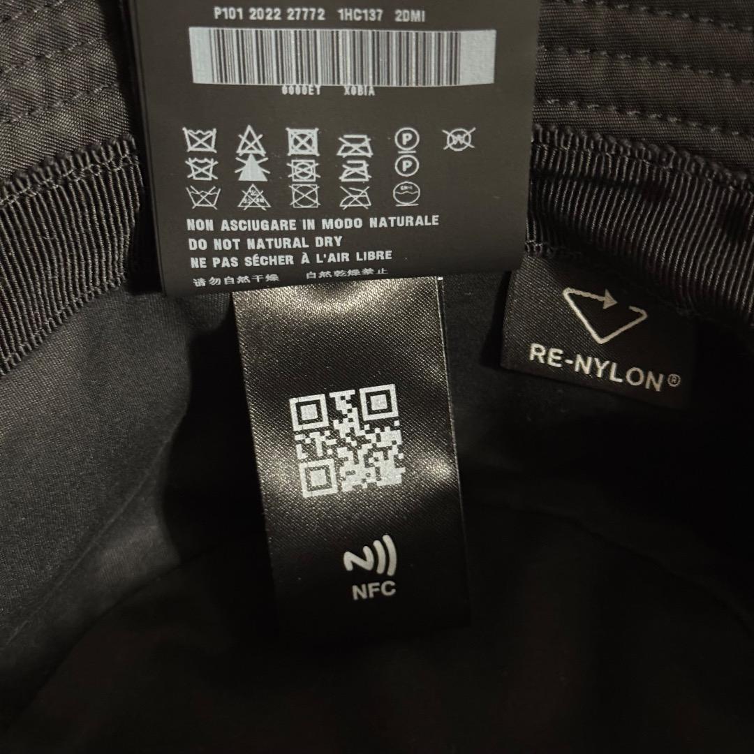 メルカリ内最安　プラダ　バケットハット　M