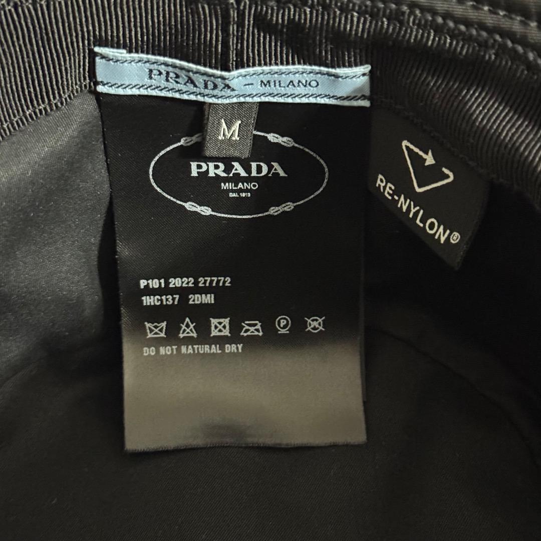 メルカリ内最安　プラダ　バケットハット　M