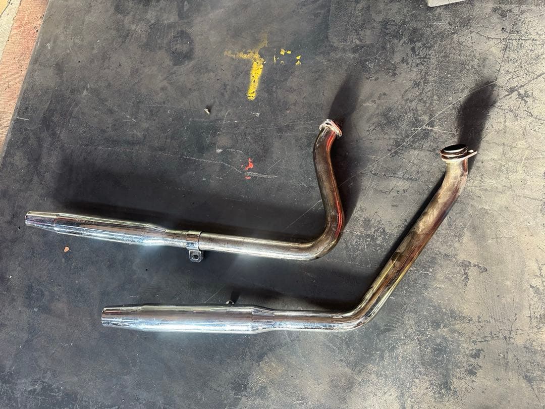 ハーレー　ショベル　マフラー