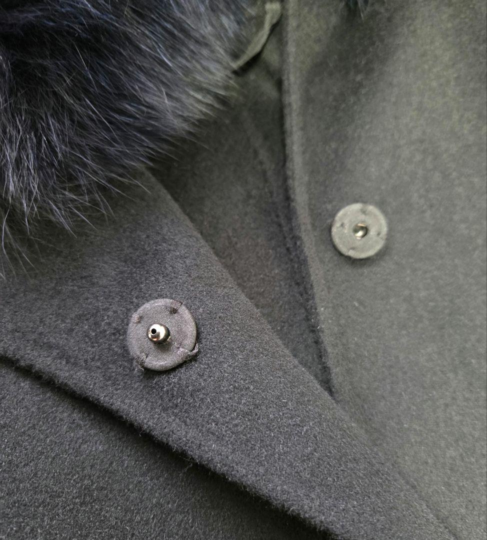 CUCITO AMANO フードファー付き ジレ