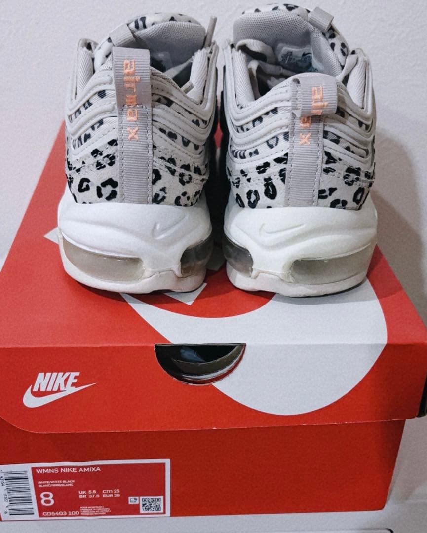 Nike Air Max 97 ホワイト/レオパード 8 24.5