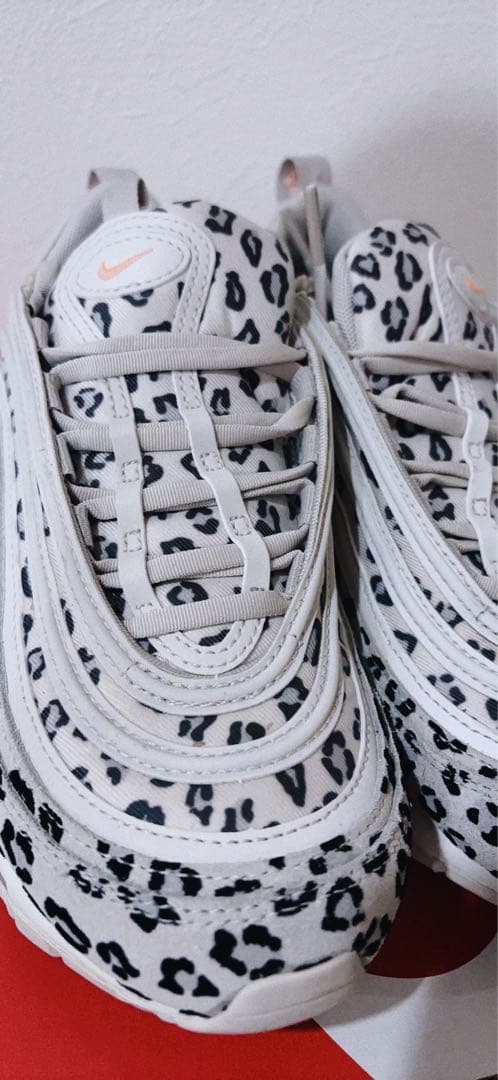 Nike Air Max 97 ホワイト/レオパード 8 24.5