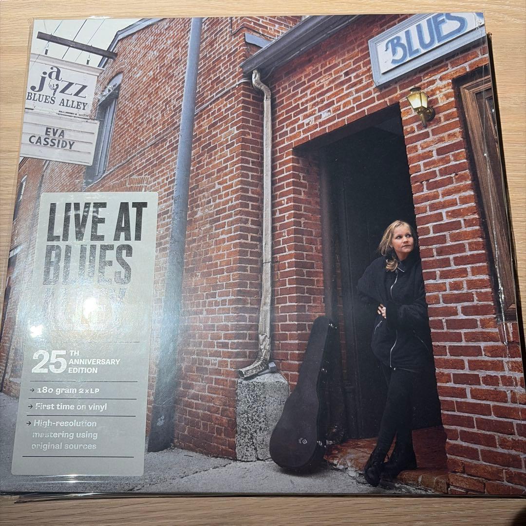レコード　Eva Cassidy Live at Blues Alley 2LP