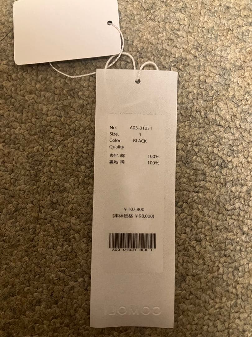 COMOLI ブラック M65 24AW