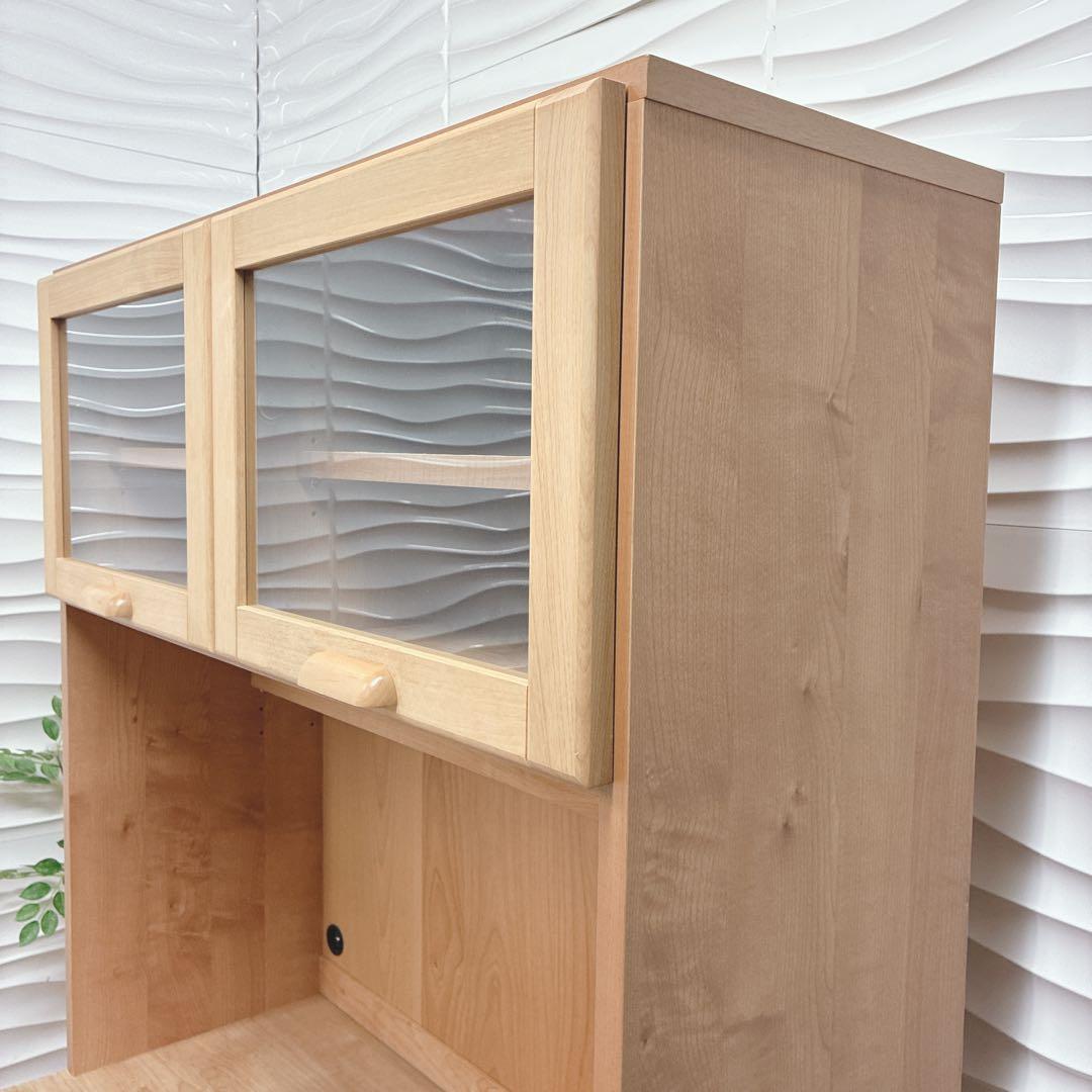 ◇大阪府 神戸市 配達料無料！◇モモナチュラル◇キッチンボード◇食器棚◇