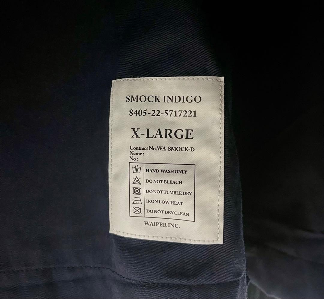 WAIPER.inc  NAVY SMOCK PARKA 岡山デニム