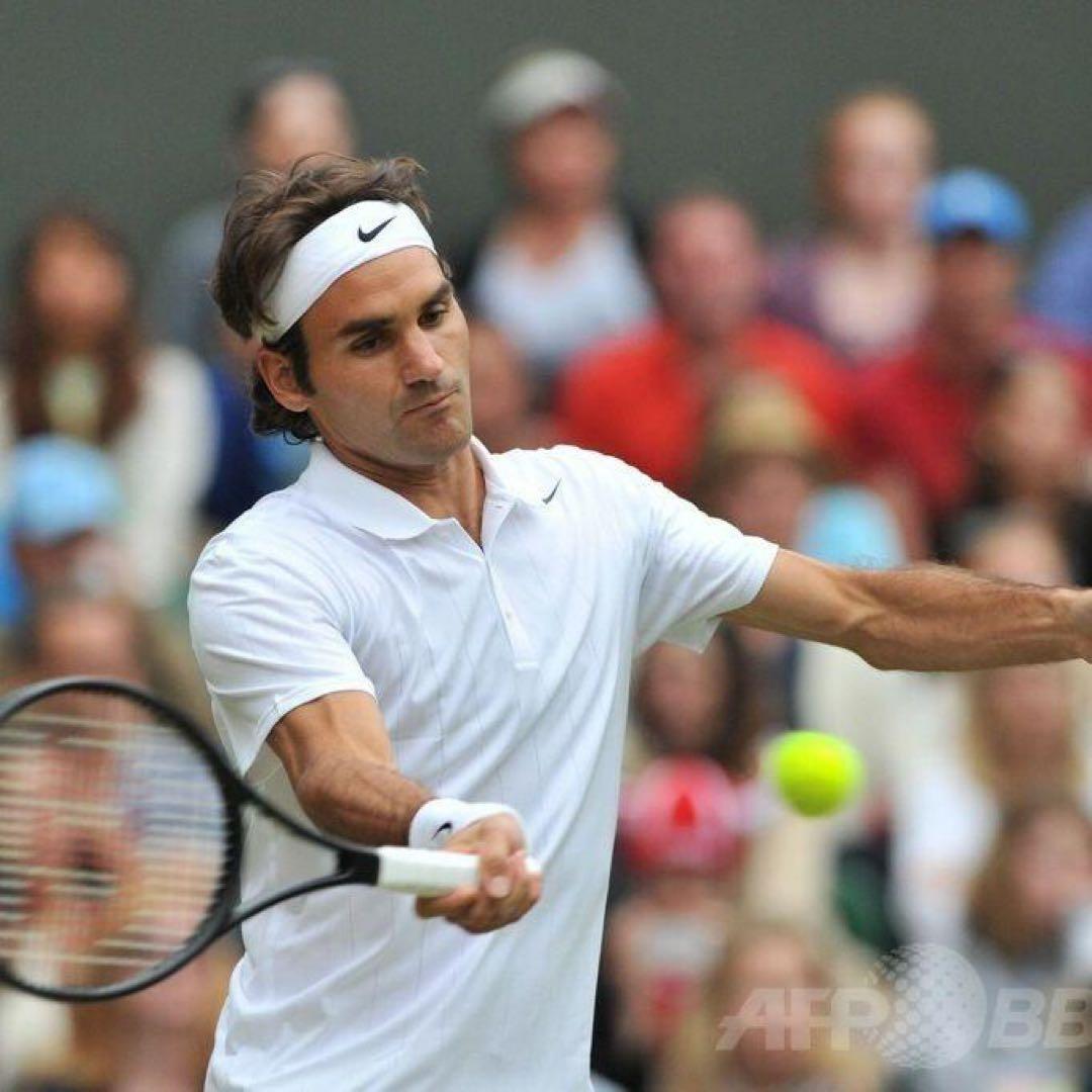 超希少 フェデラー着用NIKEプレミアムRFシャツ