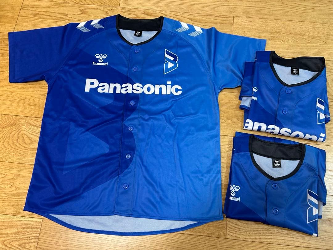 大阪ブルテオン　ベースボールシャツ×3 新品未使用