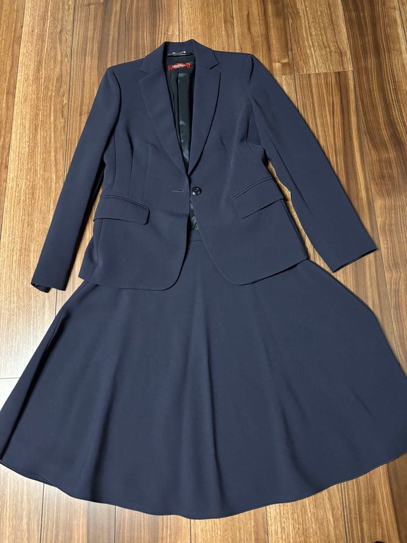 MaxMara ネイビー セットアップ　3点セット