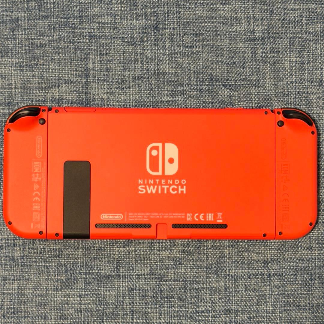 【美品】Nintendo Switch マリオレッド×ブルー