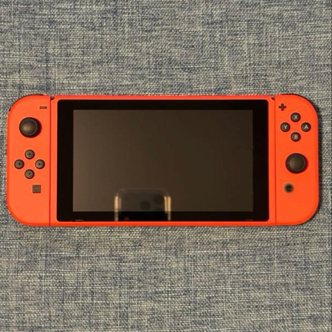 【美品】Nintendo Switch マリオレッド×ブルー