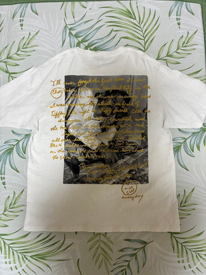 Bruce Weber \" let's get lost\" Tシャツ