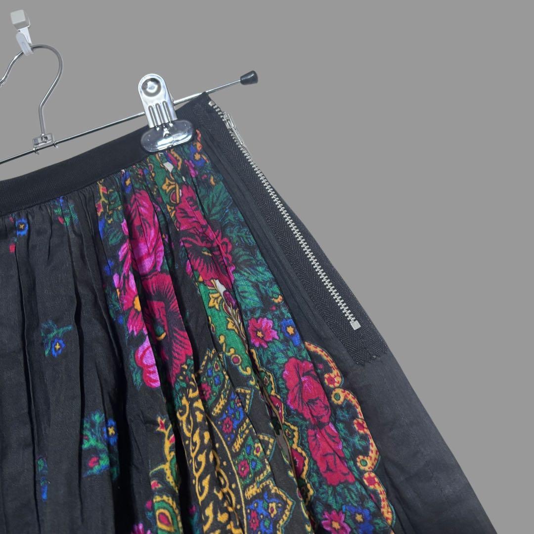 2014年春夏トリココムデギャルソン　花柄スカート