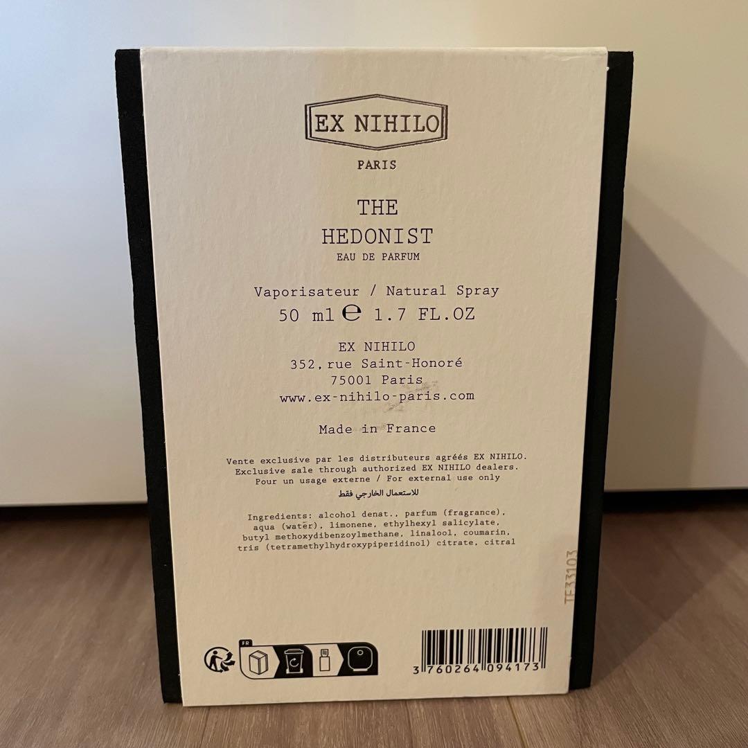 香水(ユニセックス) EX NIHILO THE HEDONIST 50ml