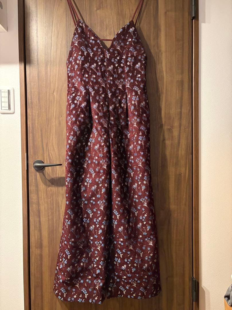 Mame Kurogouchi フローラルジャカードジャンプスーツ