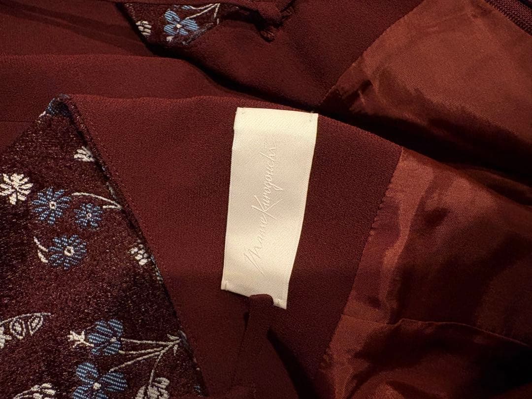 Mame Kurogouchi フローラルジャカードジャンプスーツ