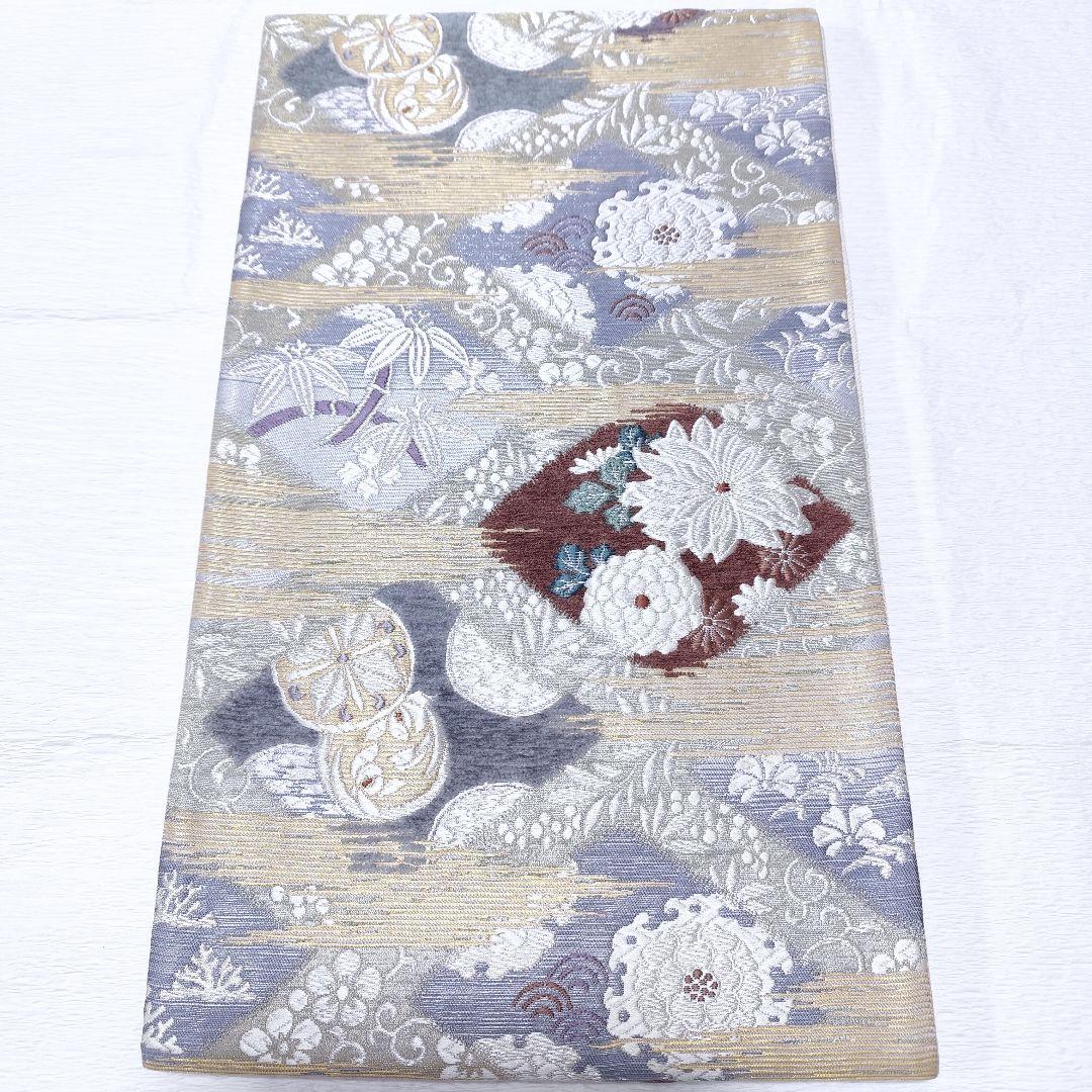 ❰6554❱ フルセット　訪問着　滝泰　十日町友禅　辻が花　絞り　辻ヶ花　袋帯