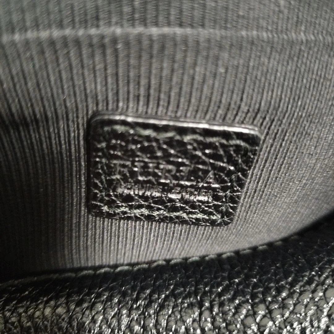 美品 フルラ ソフィー 2way ショルダーバッグ ブラック ハンド 金具ポーチ