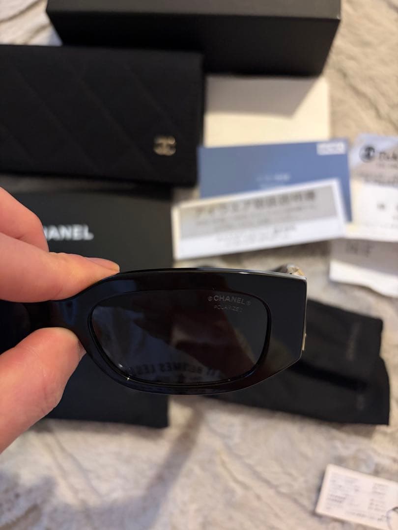 売り切り最安値　国内完売 シャネル サングラス オーバル シェイプ25ss