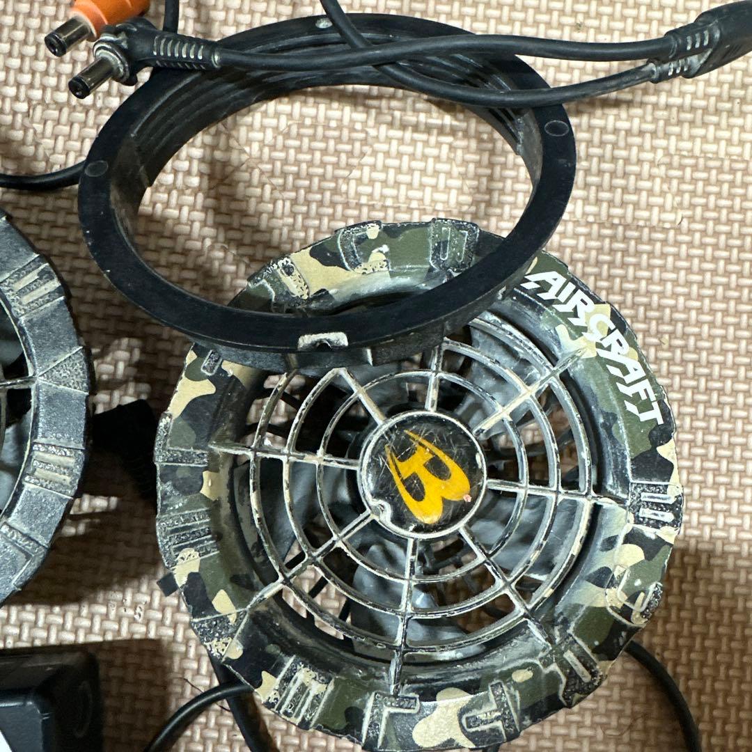 BURTLE AIRCRAFT 迷彩冷却ファンセット