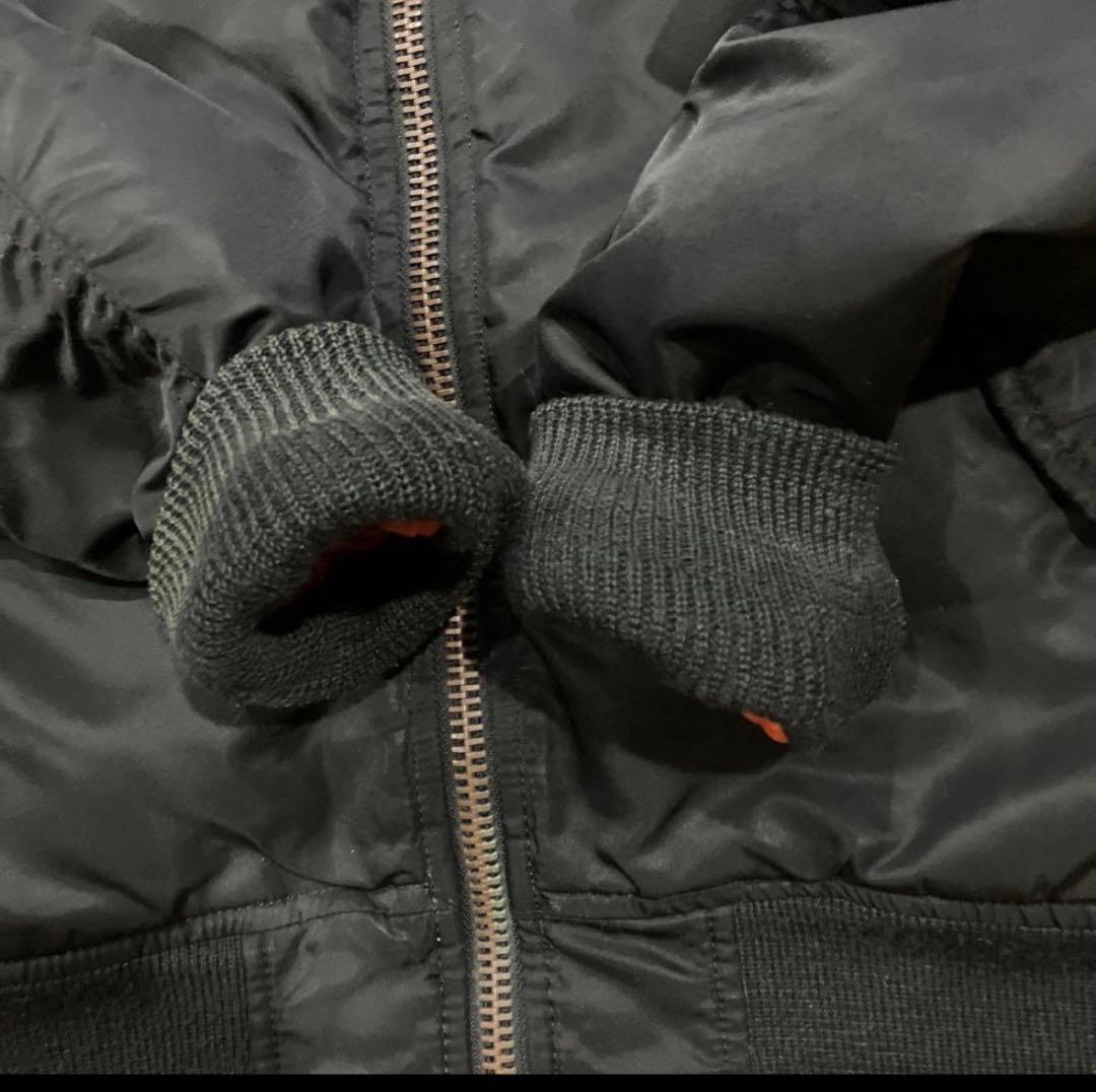 AVIREX MA-1 フライトジャケット ボンバージャケット ブラック 黒