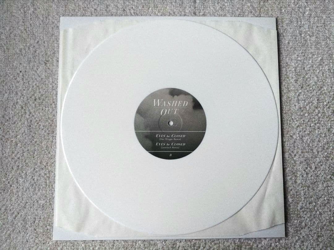 Washed Out Eyes Be Closed EPレコード