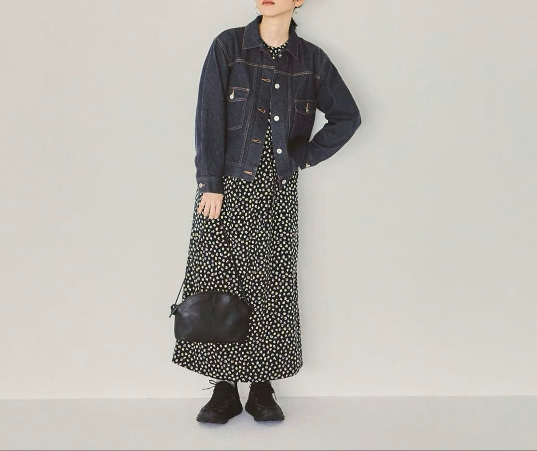 KURASHI&Trips 【美品】「柔らか、かろやか」新定番のデニムジャケット