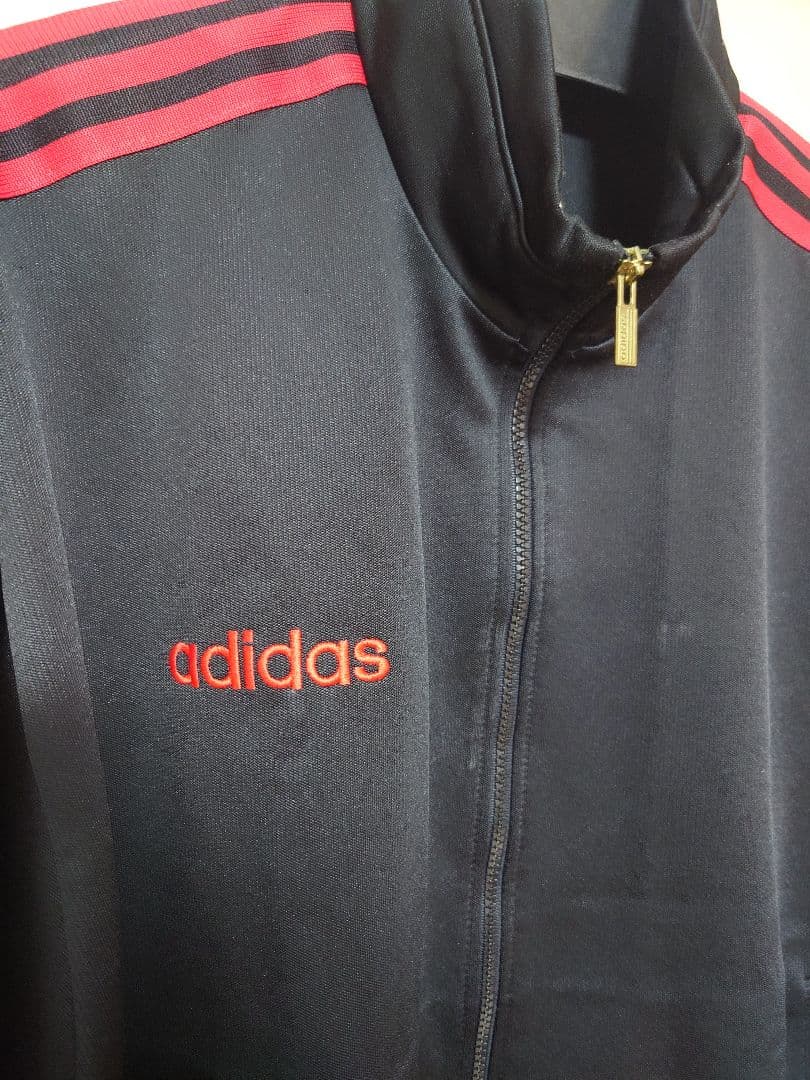 貴重☆日本製☆DESCENTE正規品☆アディダス★トップス★ジャージ★Oサイズ