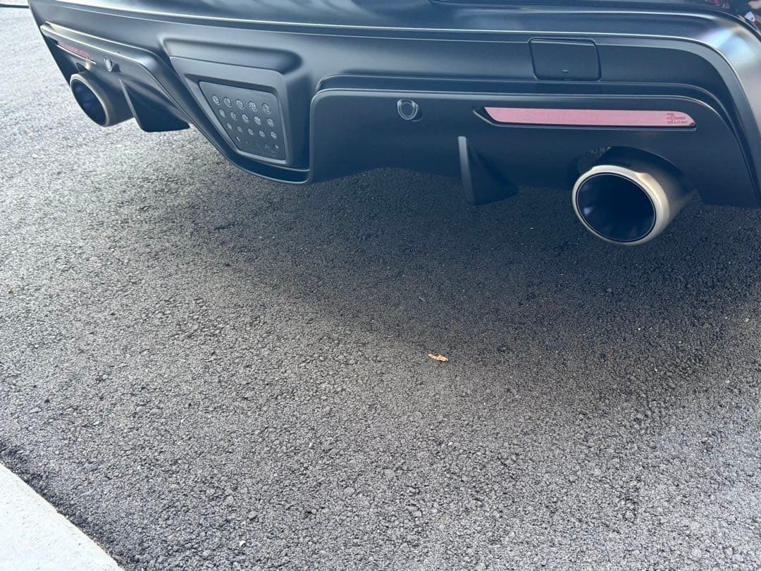 GRスープラRZ用アクラポビッチエボリューションタイプマフラー