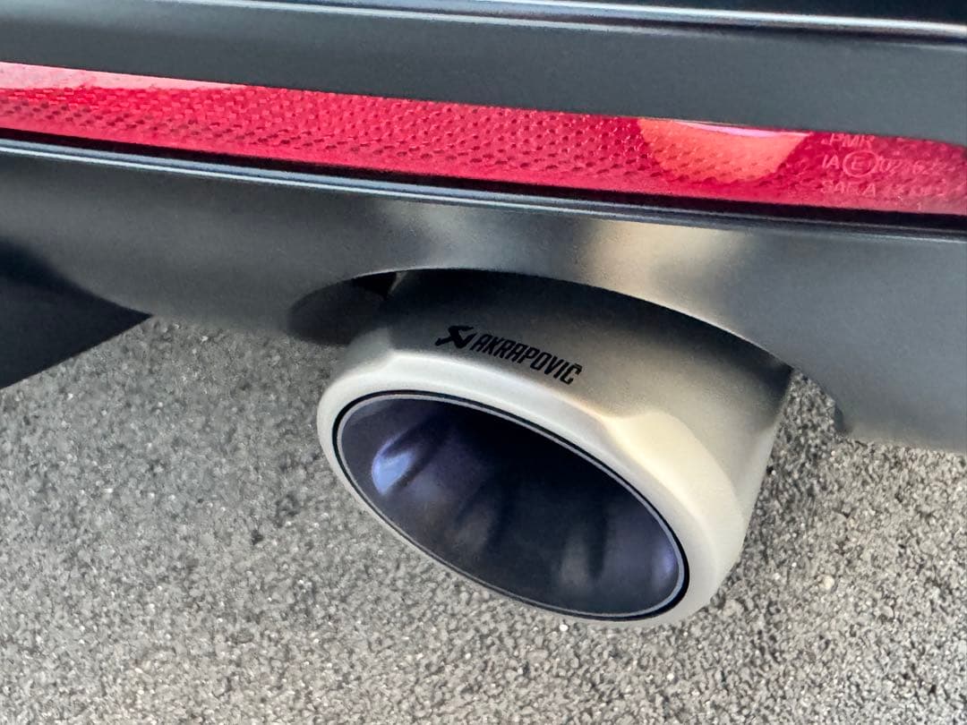 GRスープラRZ用アクラポビッチエボリューションタイプマフラー