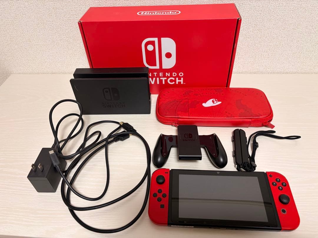 Nintendo Switch 本体 (Joy-Con不具合あり) 箱付　レッド