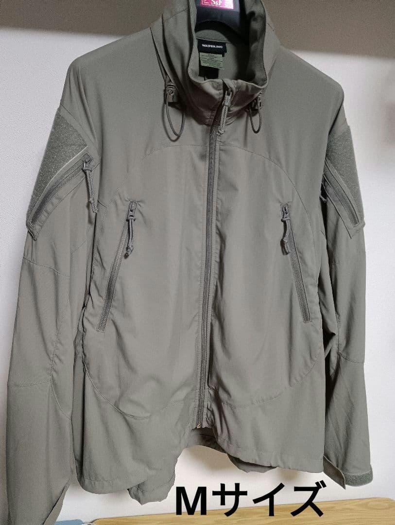 ジャケット・アウター WAIPER LEVEL5 SOFTSHELL JACKET A.GREEN