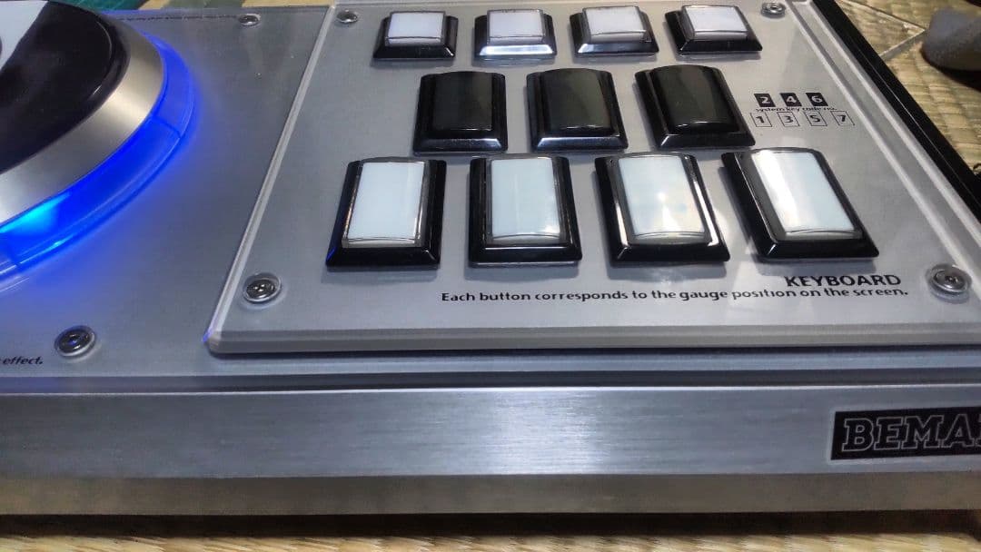 美品 ビートマニア 後期型 プレミアムコントローラー 静音化 DAOボタン