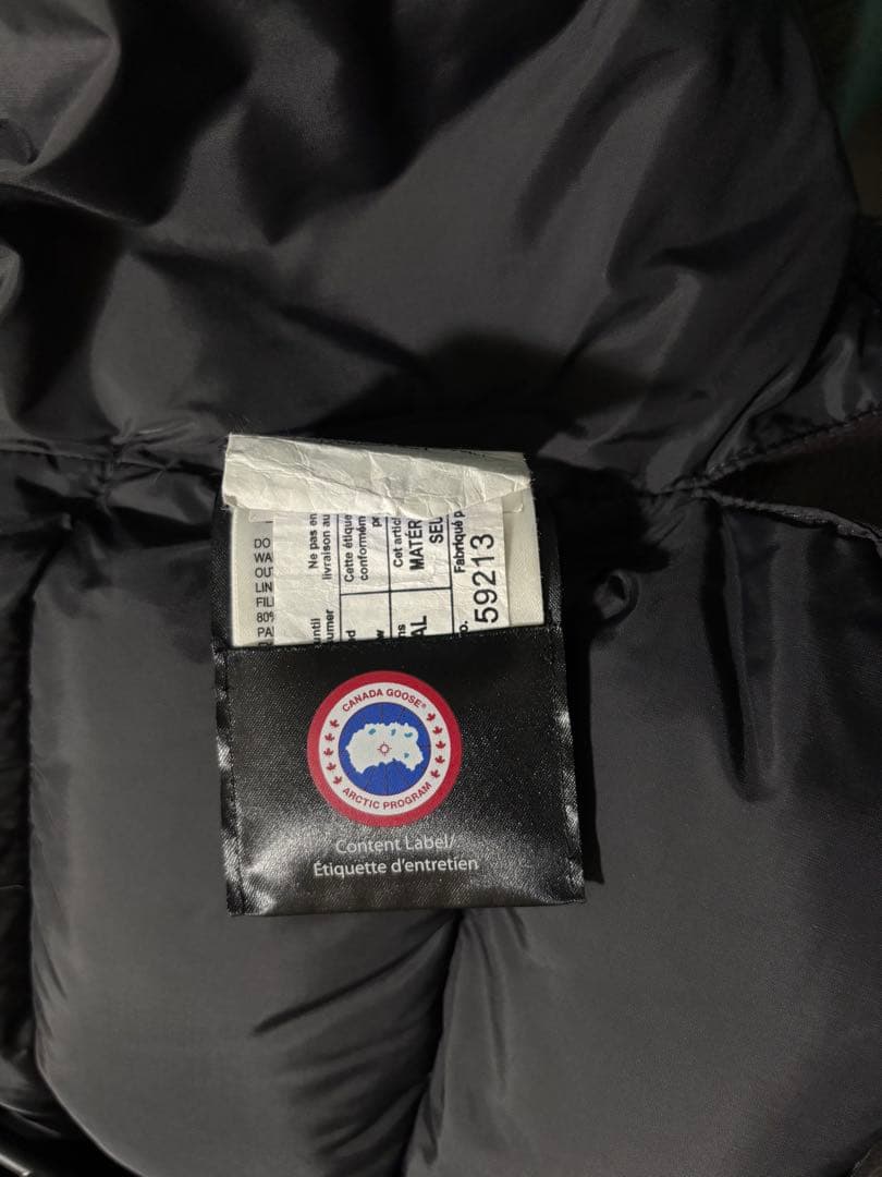   ブラックダウンベスト XS