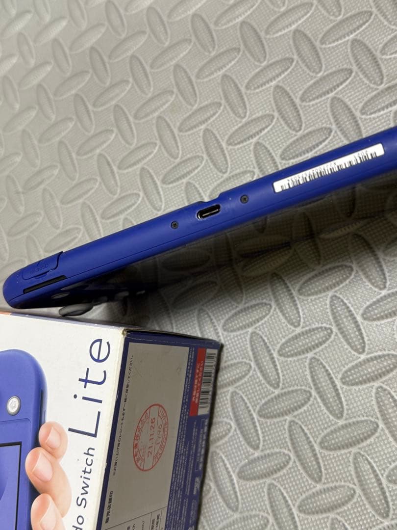 ジャンク品！Nintendo Switch Lite ブルー 本体
