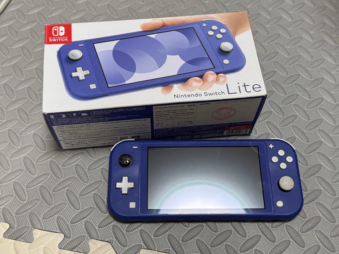 ジャンク品！Nintendo Switch Lite ブルー 本体