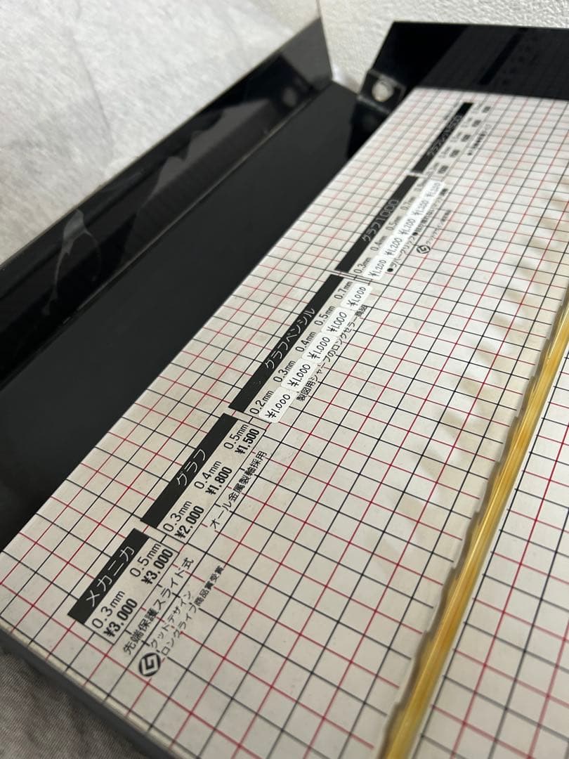 Pentel製図用シャーペン用ショーケース　ぺんてる什器