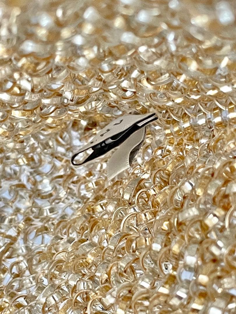 アンテプリマ ワイヤーバッグ スタンダード ミニアトゥーラ シルバーゴールド