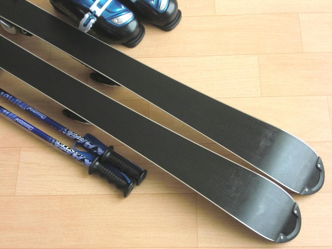 ■送料無料■ノルディカ＋Hart■子供用スキーセット■板120靴22■WAX済■