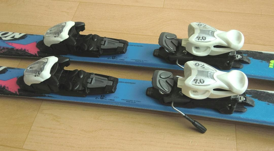 ■送料無料■ノルディカ＋Hart■子供用スキーセット■板120靴22■WAX済■