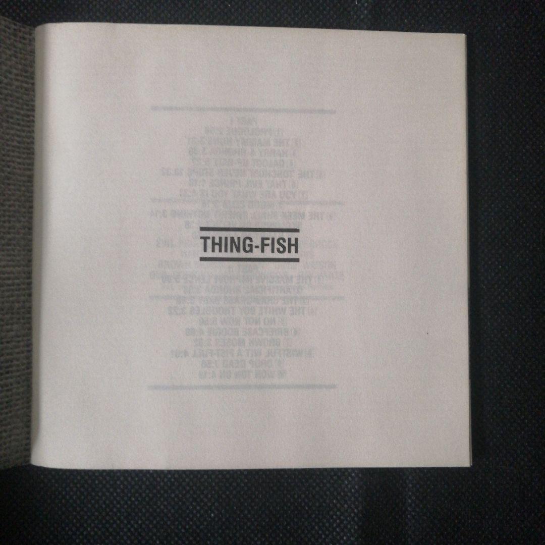 Frank Zappa Thing-Fish 2枚組 フランクザッパ