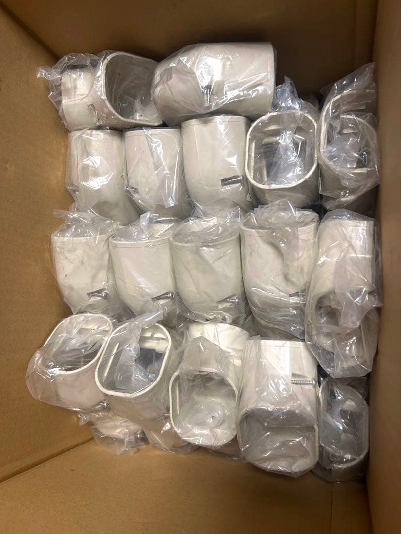 因幡電工エアコン化粧カバーアイボリーセット