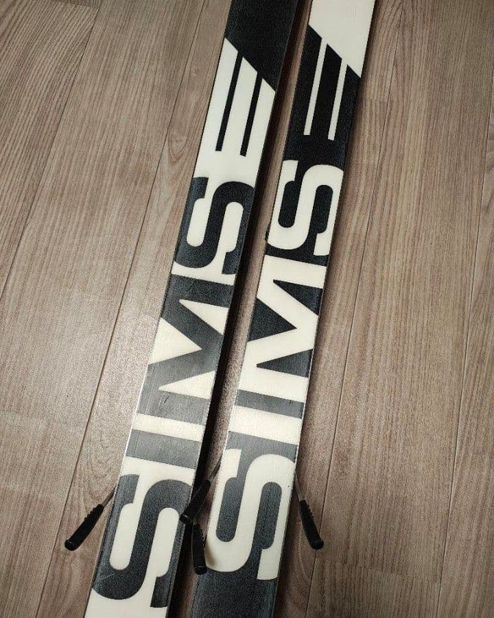 【フリースタイル☆】165cm　SIMSスキー板♪　ツインチップ！