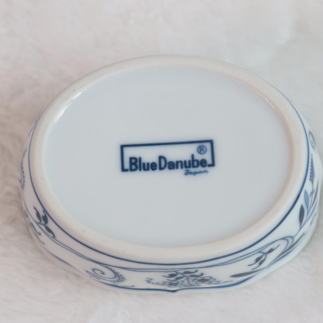 レアBlueDanubeブルーダニューブ　ストロベリーポット　ブルーオニオン