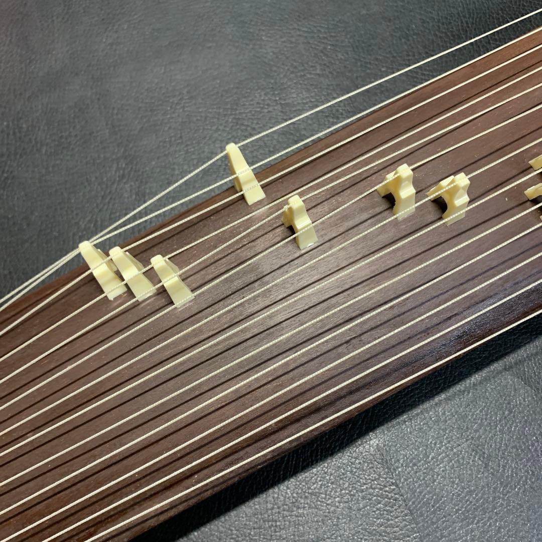 ミニ　お琴　13弦　42cm お琴の手びき　和楽器
