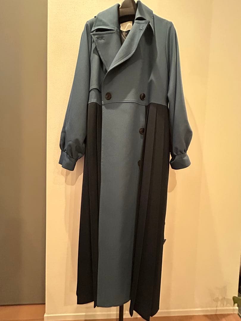 HAREバイカラープリーツコート&バイカラーストレートパンツセットアップ購入のみ