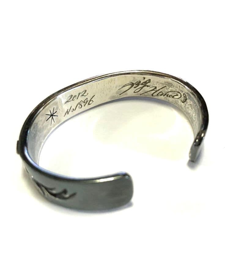 ★年末セール★ BIG HAND（シルバー・18K）ハンドメイド バングル